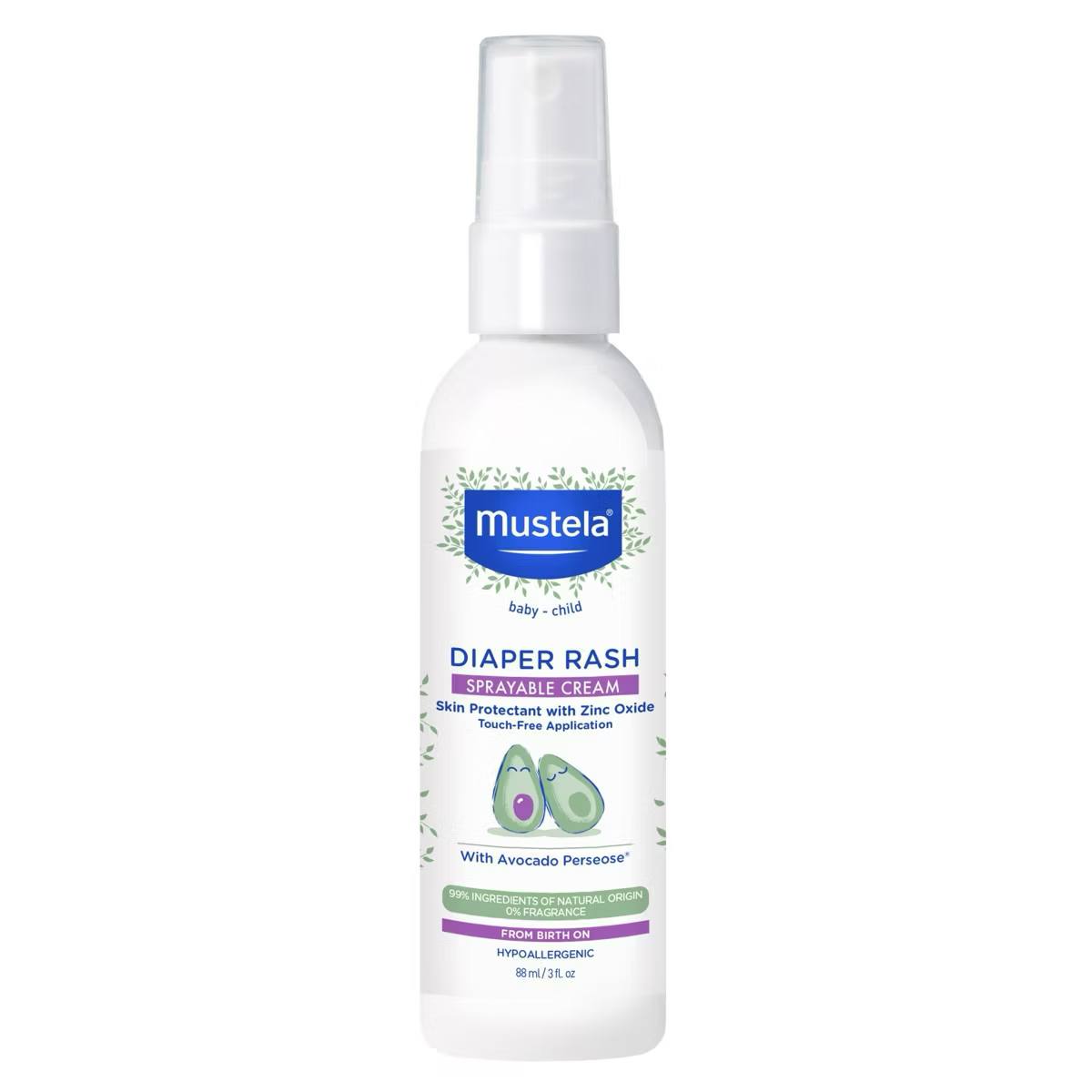 Target- Mustela Sprayable Diaper Rash Cream - 3 fl oz