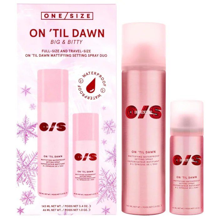 Sephora - ONE/SIZE by Patrick Starrr On 'Til Dawn Mattifying Waterproof Setting Spray Big & Bitty Duo