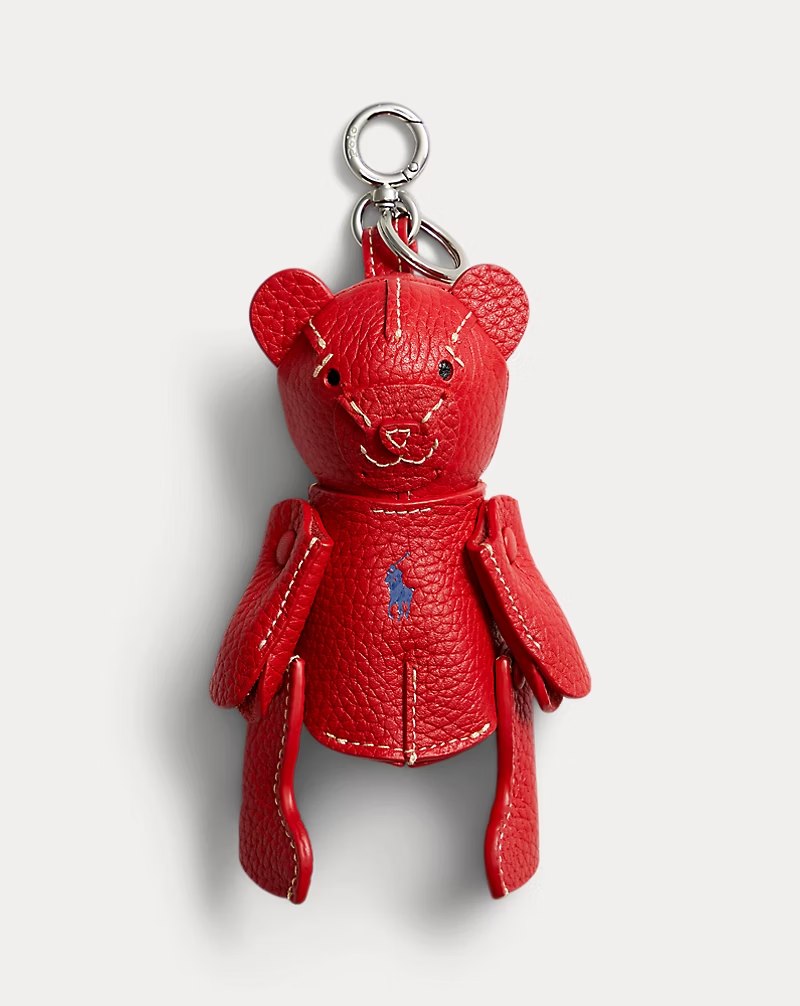 PRL Fem - Polo Bear Leather Bag Charm