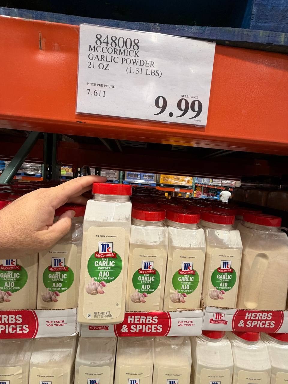 Costco - Mc Cormick Garlic Powder