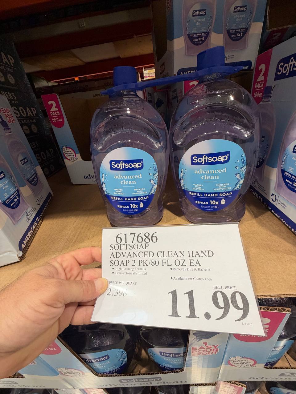 Costco - SoftSoap Advanced Clean Hand