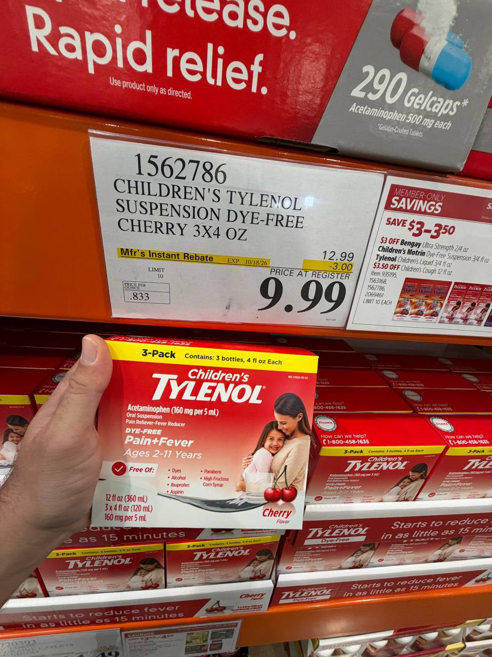 Costco - Tylenol Childrens