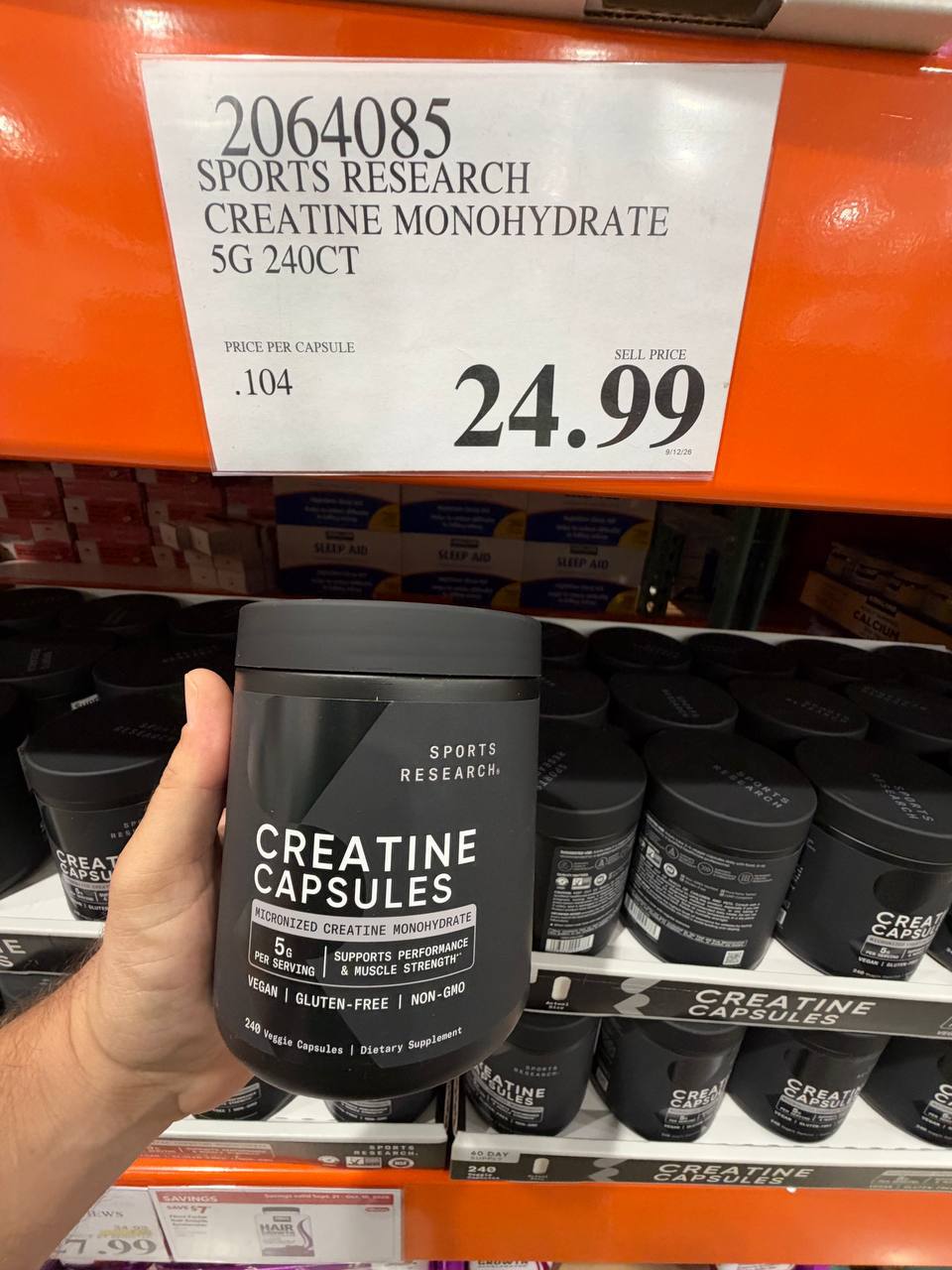 Costco - creatine Capsules
