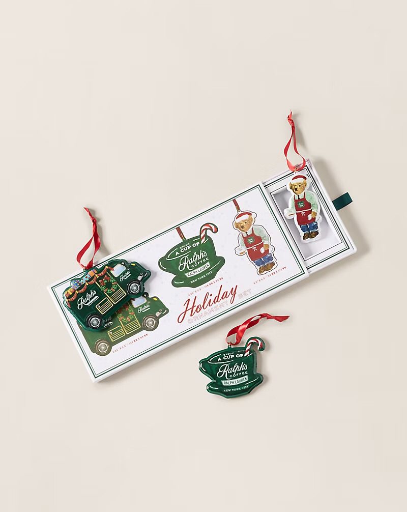 Ralph’s Coffee Holiday Ornament Gift Set