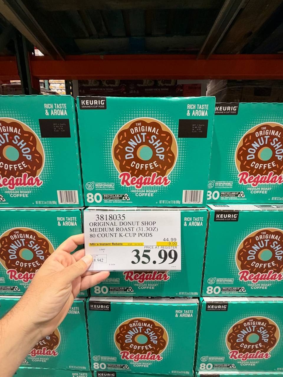 Costco - original Donut Shop Medium Roast