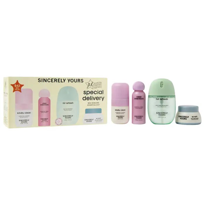 Sephora -Sincerely Yours P.S. Special Delivery - Mini Skincare Essentials Gift Set
