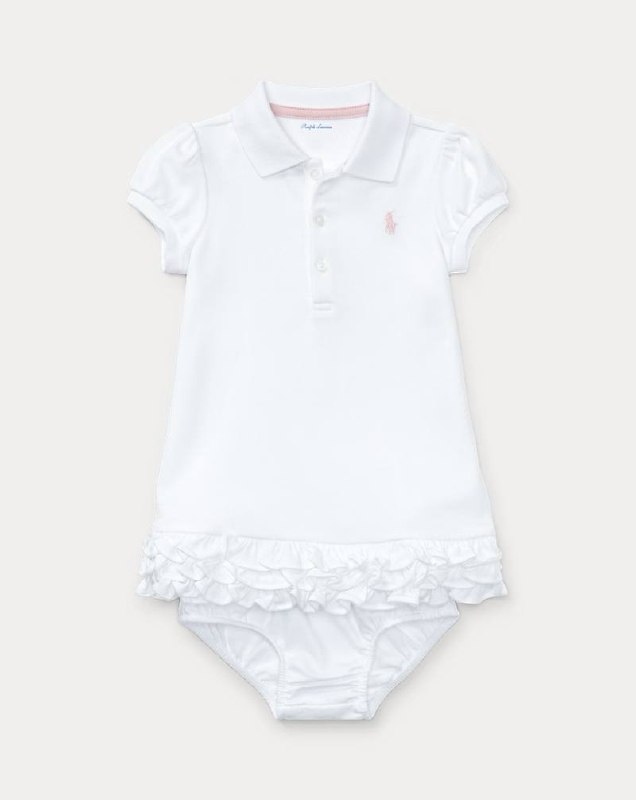 PRL Girl- Ruffled Polo Dress & Bloomer