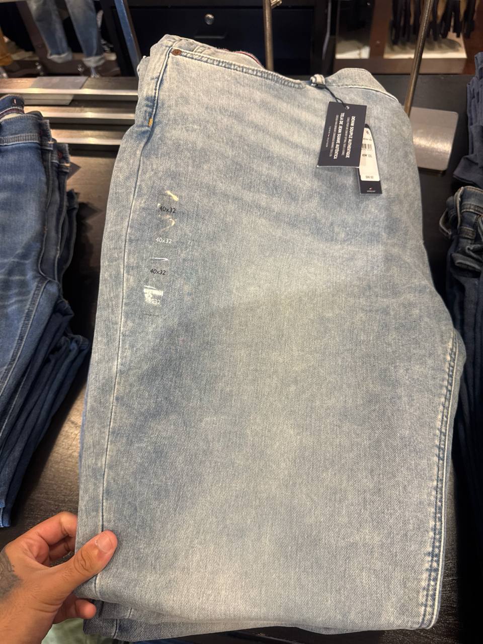 Tommy Masc- Calça Jeans Slim Fit Tommy
