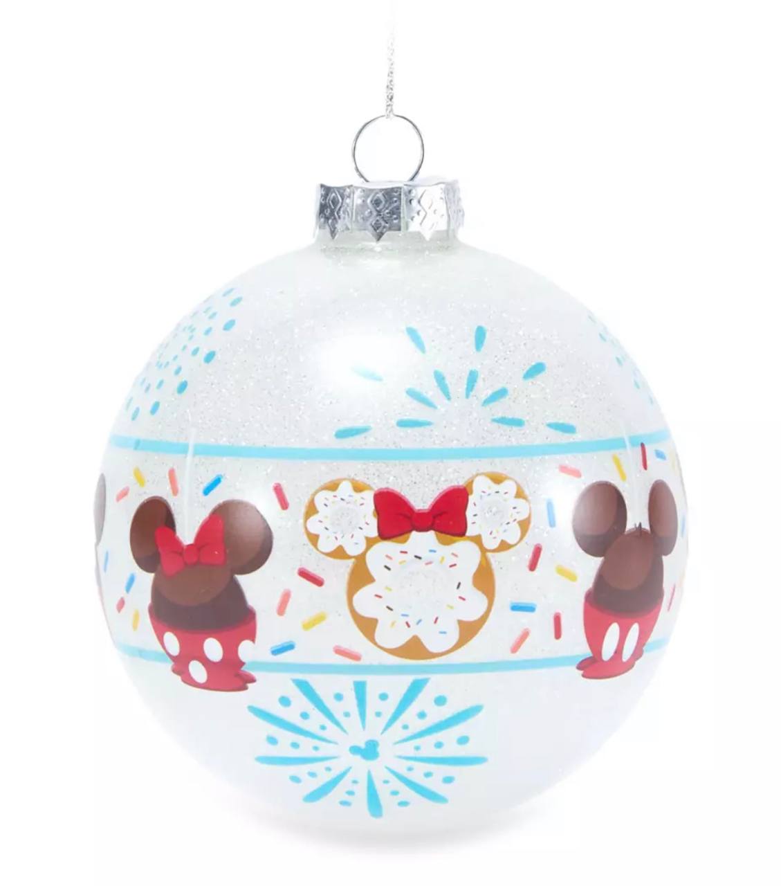 Disney - Mickey and Minnie Mouse Sweet Treats Ball Ornament – Disney Parks