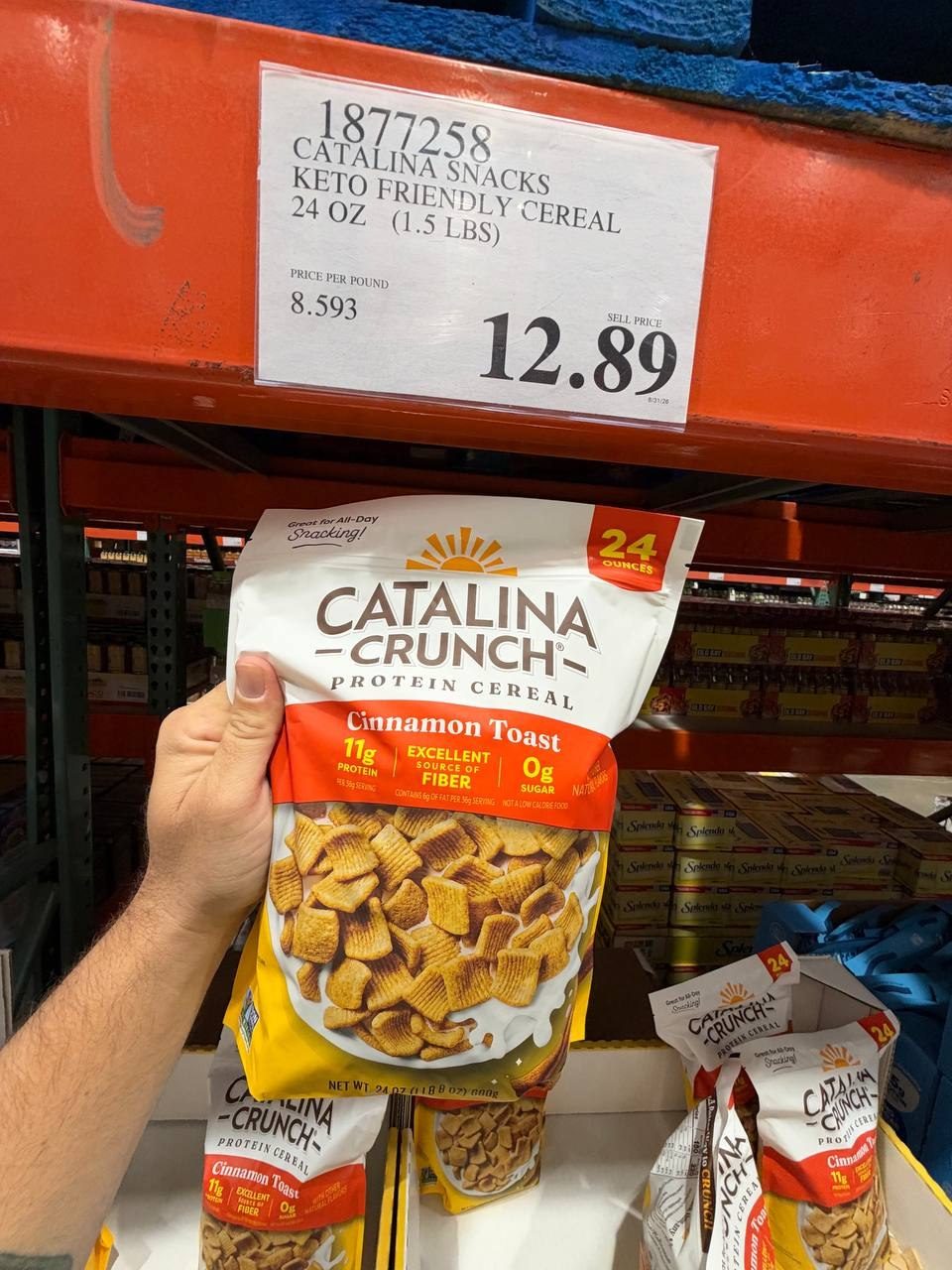 Costco - Catalina crunch protein cereal