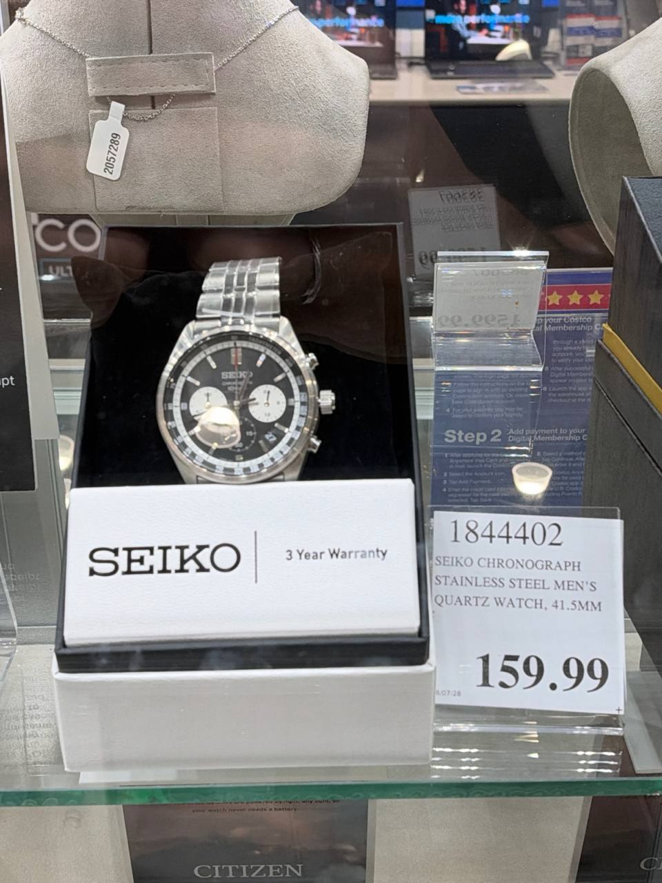 Costco - Relógio Seiko