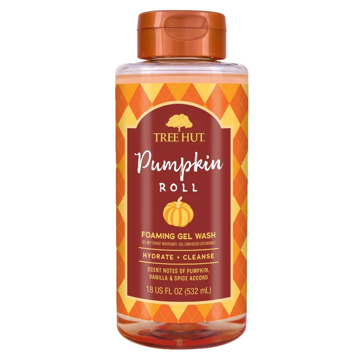 Target - Tree Hut Pumpkin Roll Foaming Gel Body Wash - 18 fl oz