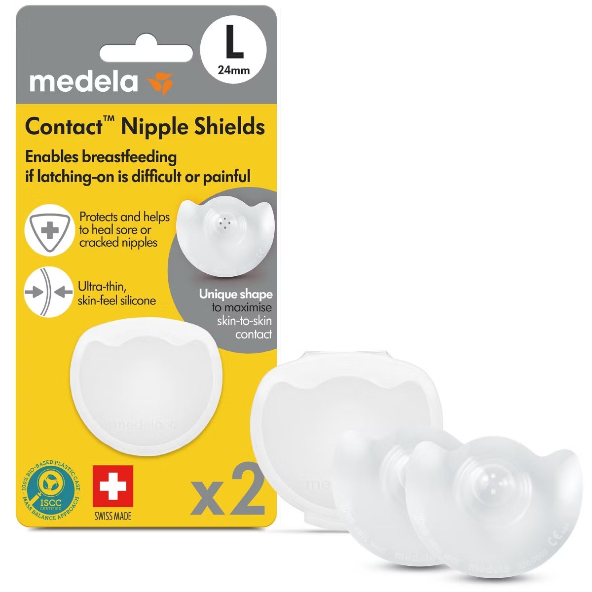 Target - Medela Contact Nipple Shields with Carrying Case - 24mm