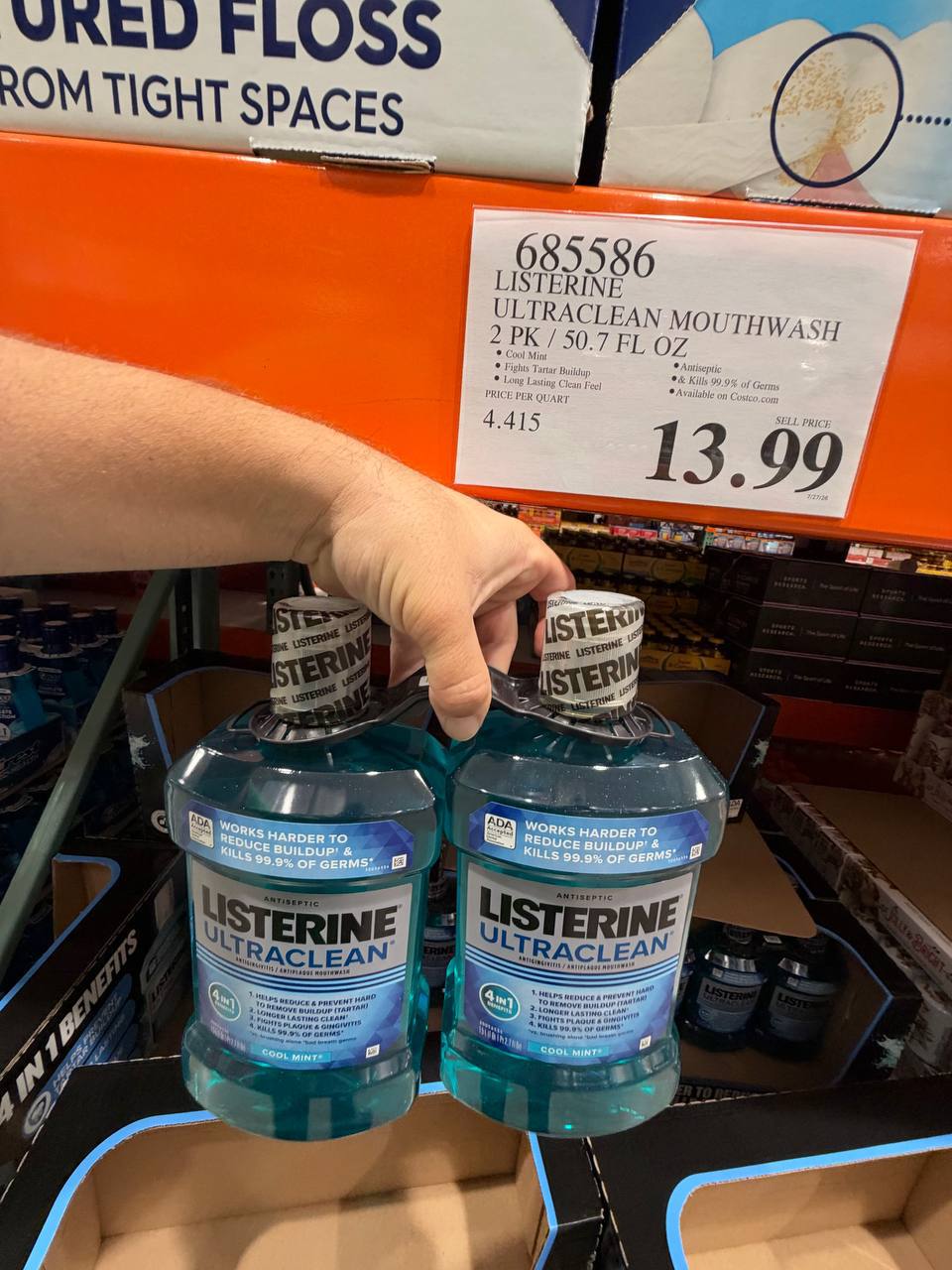 Costco - Listerine Ultraclean