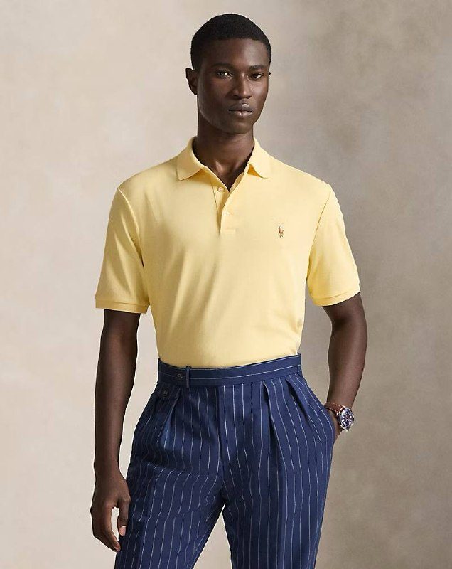 PRL Masc- Soft Cotton Polo Shirt - All Fits