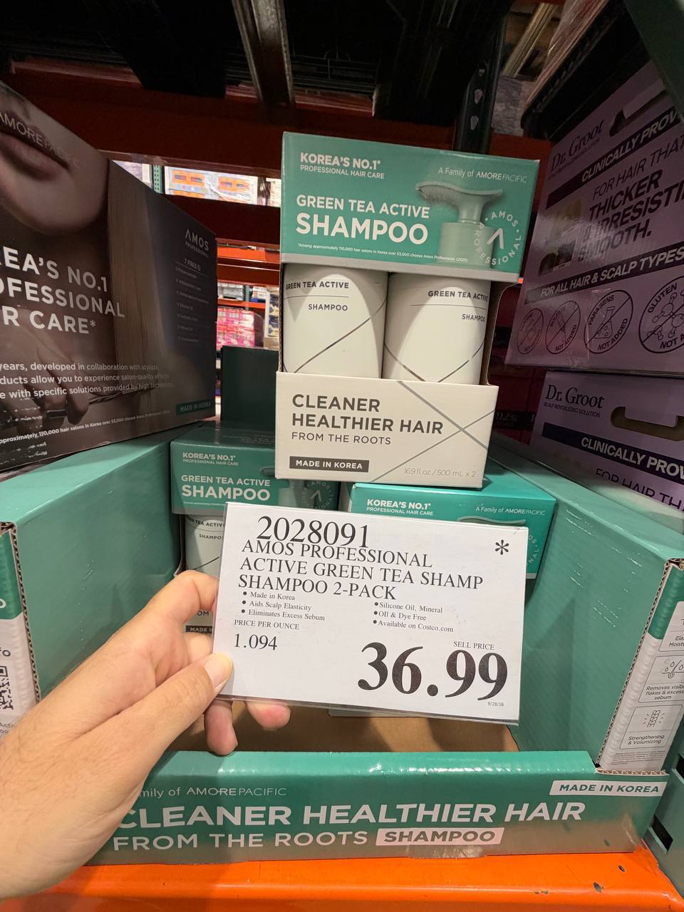 Costco - Amos Professional Shampoo
