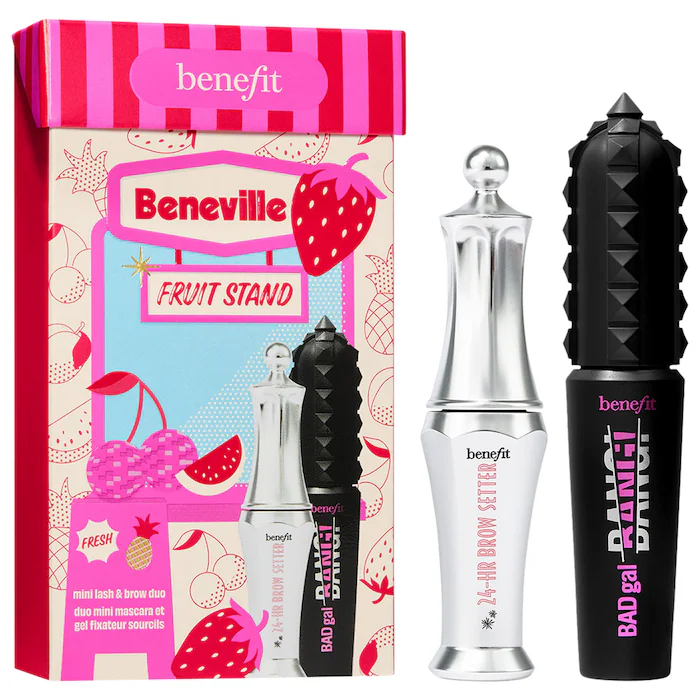 Sephora - Benefit Cosmetics  Mini Beneville Fruit Stand Lash & Brow Gift Set