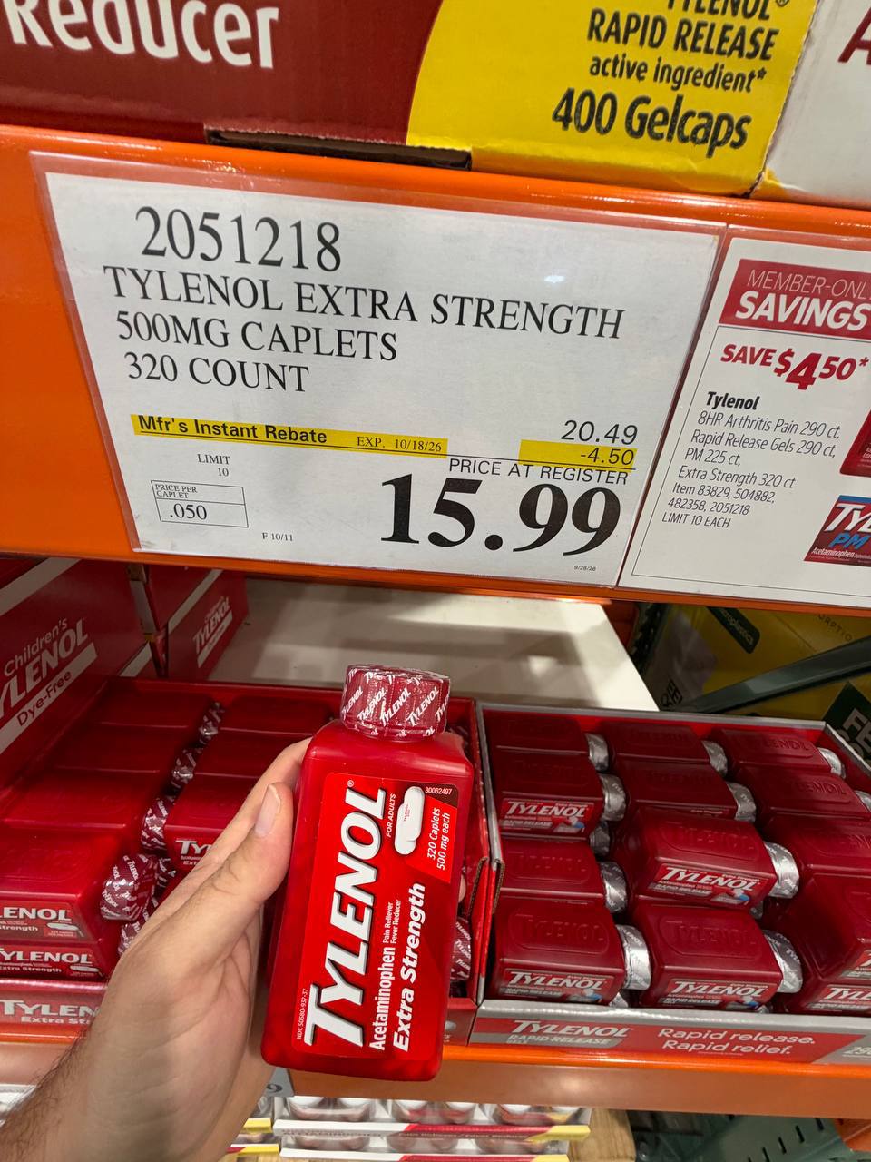 Costco - Tylenol Extra Strength