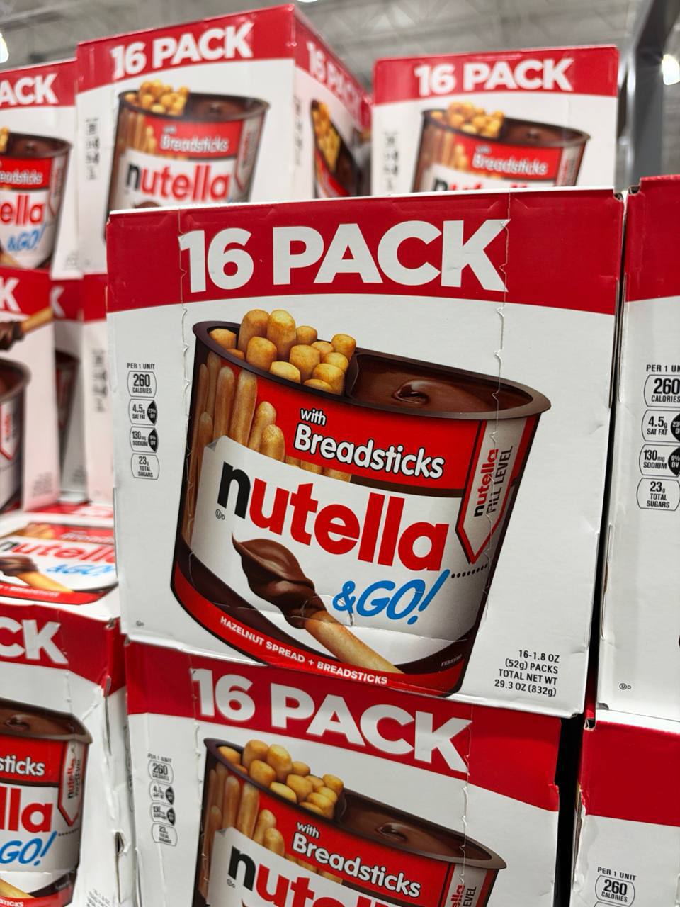 Costco- Nutella & Go