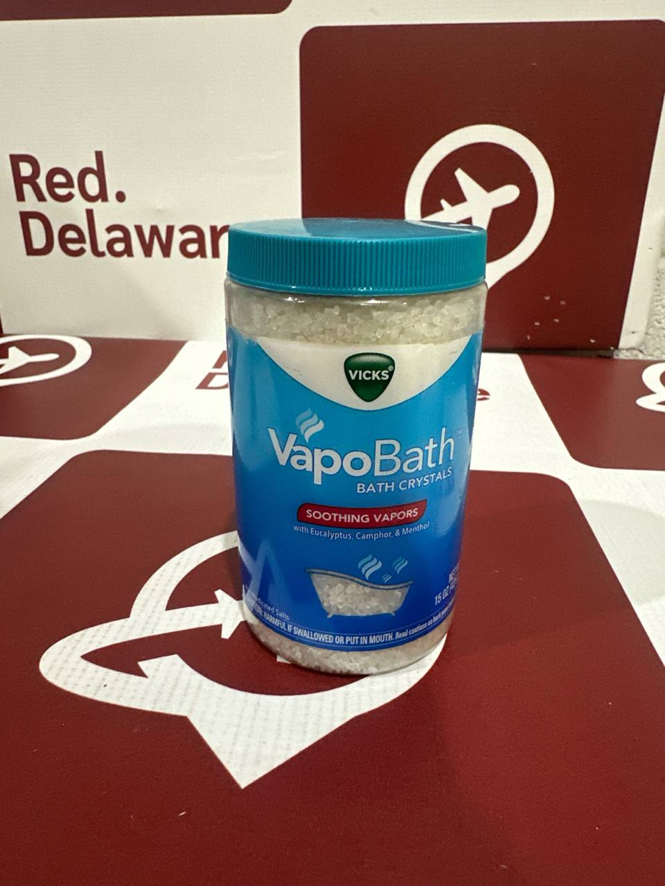 Vicks Vapo bath crystals soothing(A6)