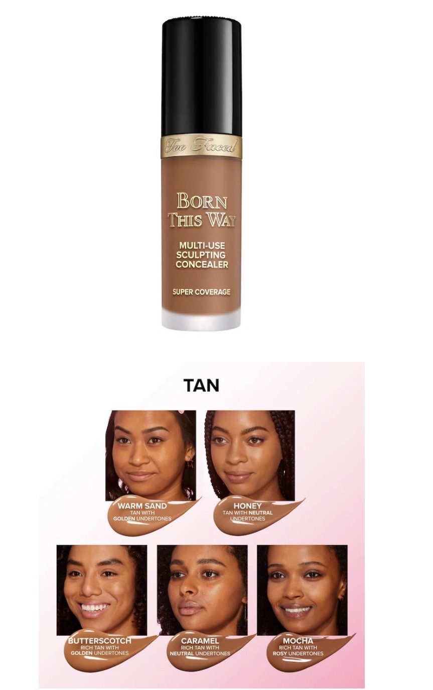 Sephora - Too Faced  Born This Way Super Coverage Multi-Use Concealer with Hyaluronic Acid