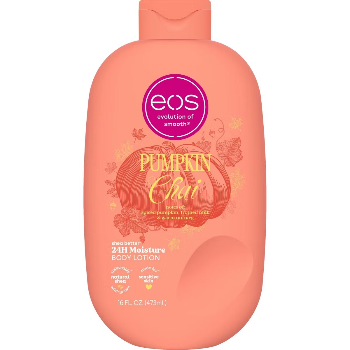 Target - eos 24H Moisture Body Lotion - Pumpkin Chai - 16 fl oz