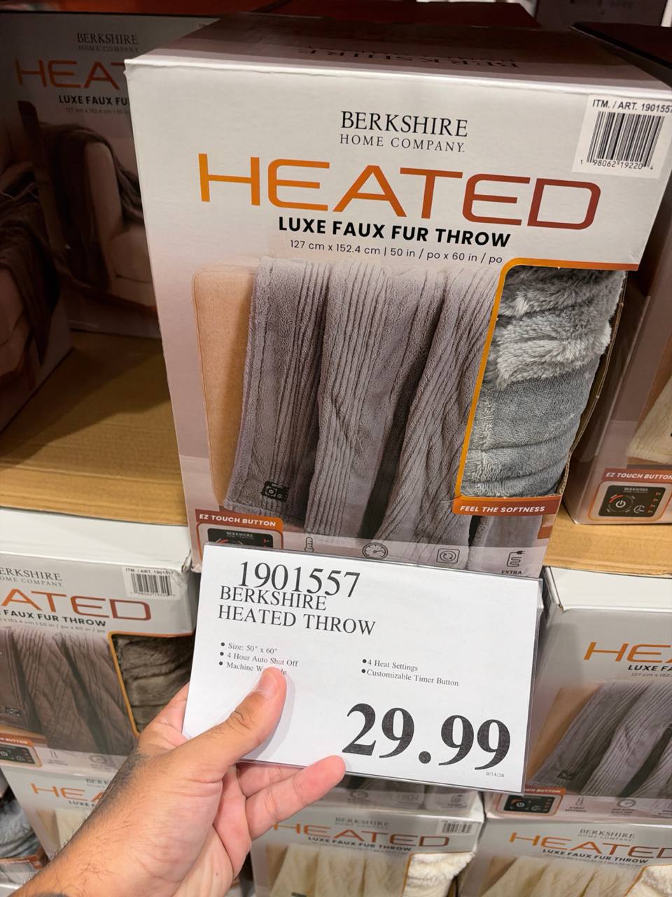 Costco- Heated Throw