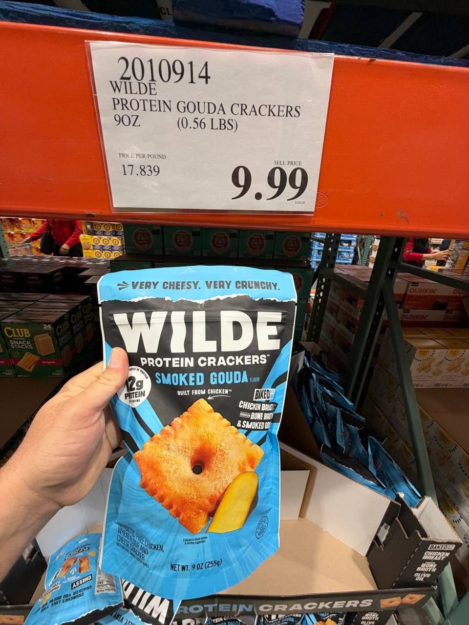 Costco - Wilde Protein Crackers