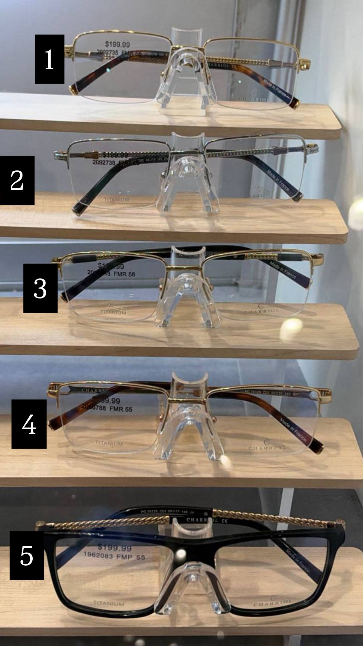 Costco -Armação de Oculos Charriol