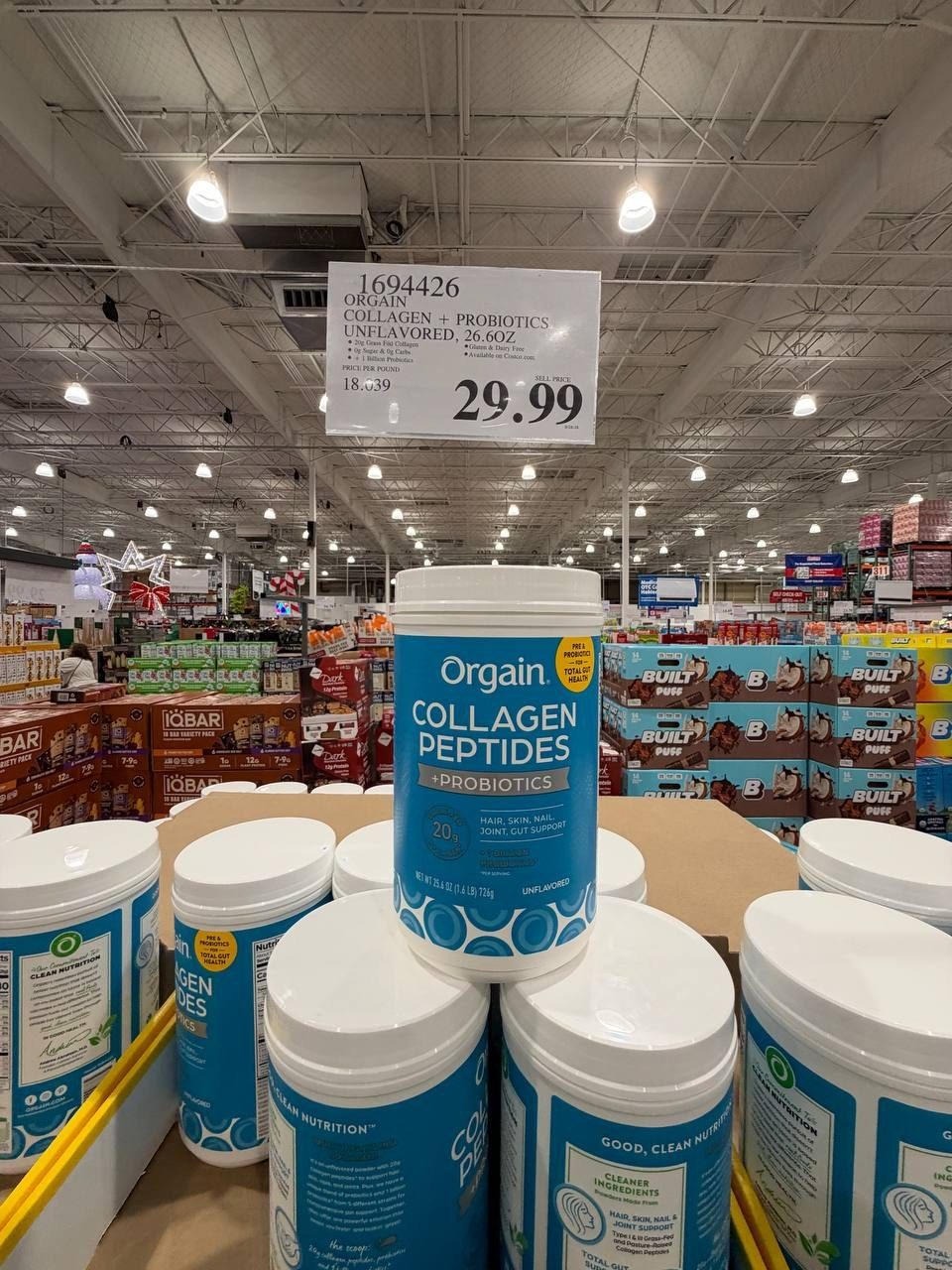Costco - Orgain Collagen Peptides