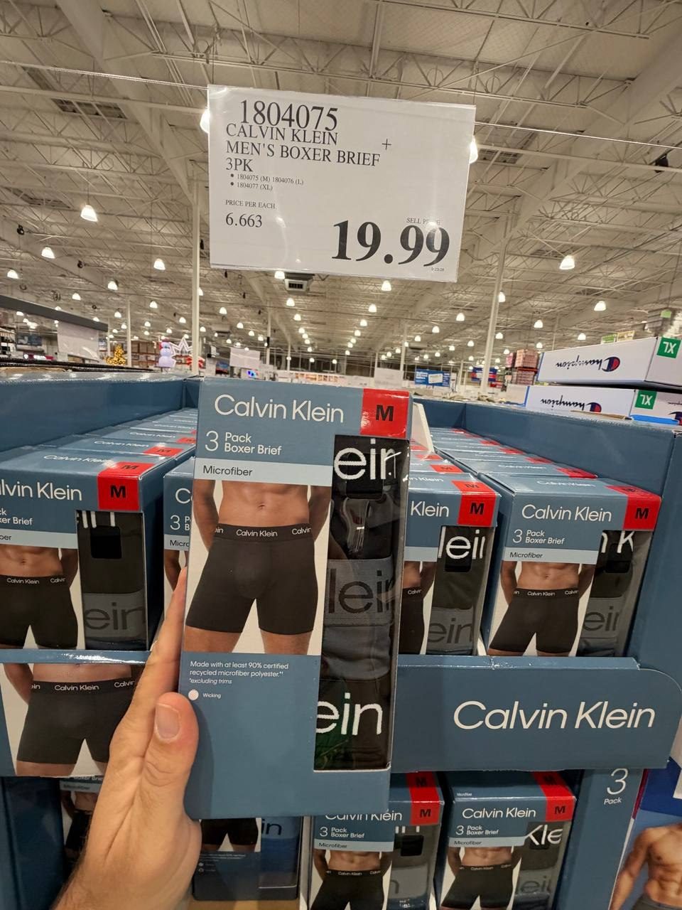 Costco - Calvin Klein 3pk Boxer Brief