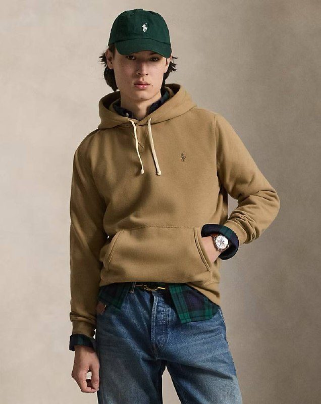 PRL Masc- The RL Fleece Hoodie