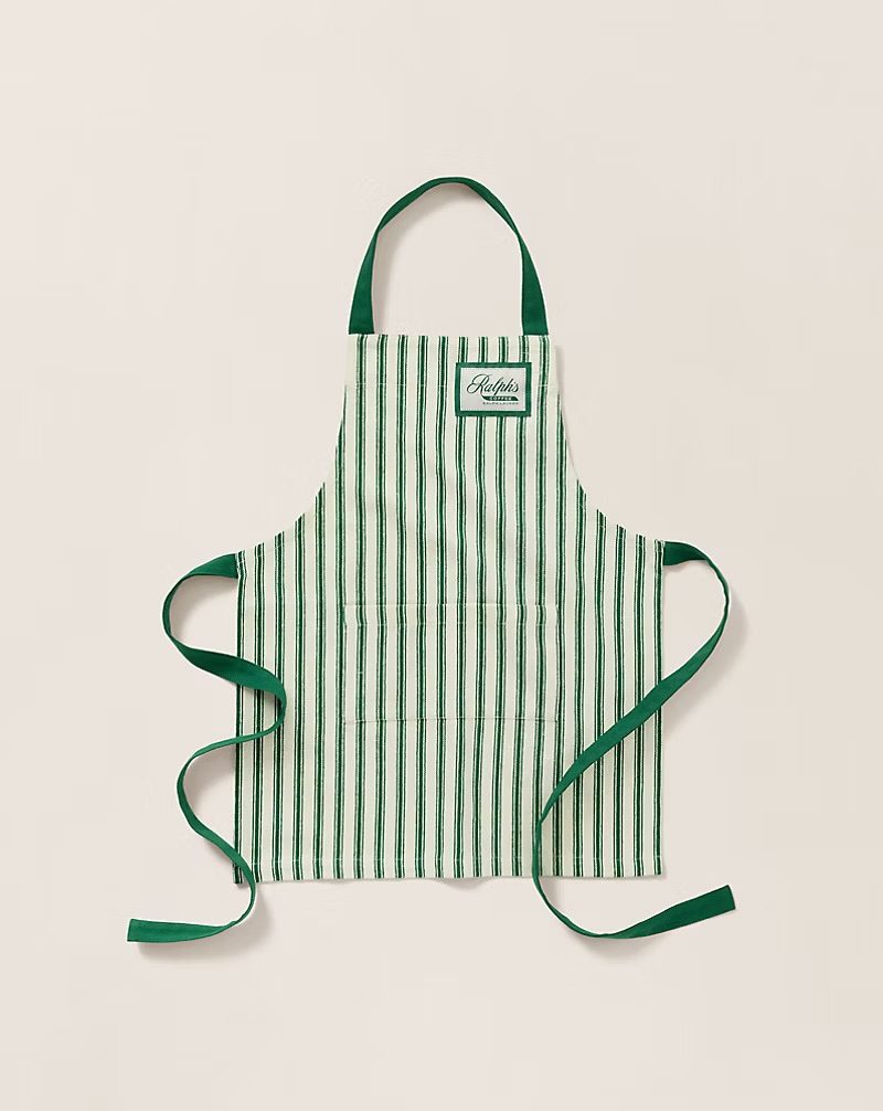 PRL- Ralph’s Coffee Striped Kids’ Apron