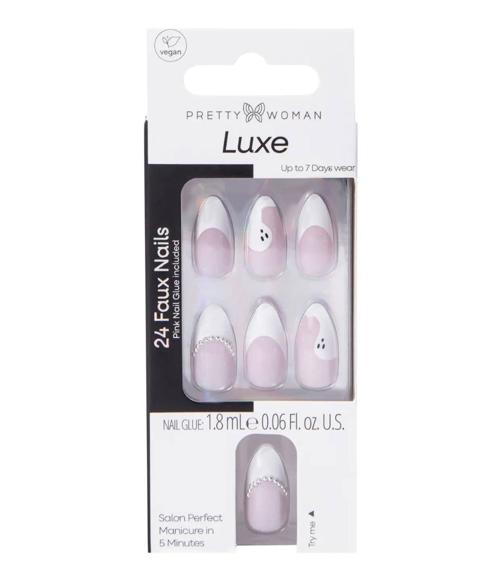 Five Below - Pretty Woman Halloween Luxe Faux Nails 24-Pack