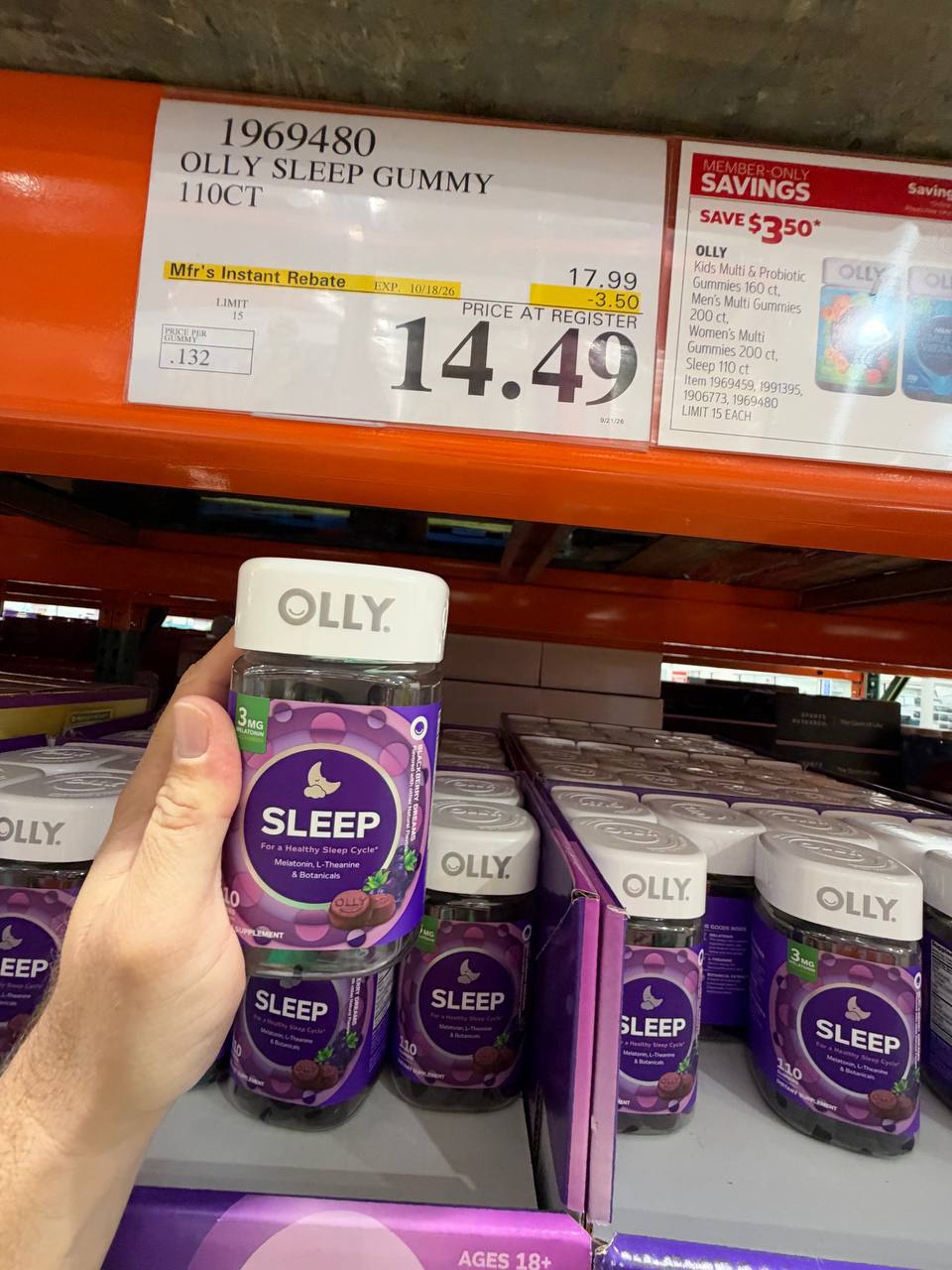 Costco - Olly Sleep