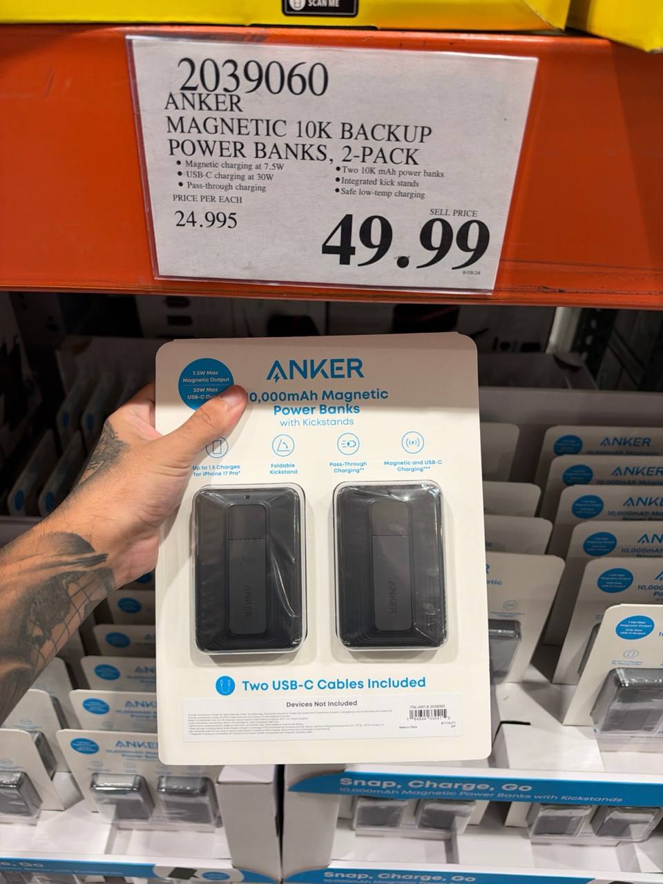 Costco - ANKER Magnetic 10K