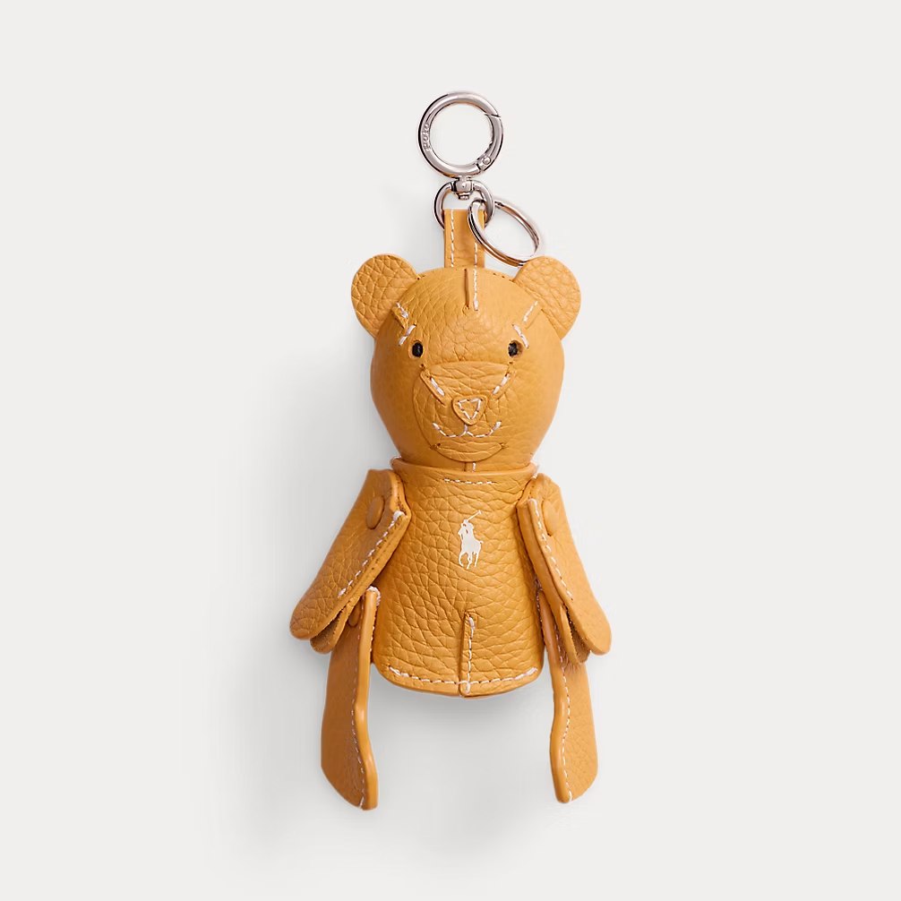 PRL Fem - Polo Bear Leather Bag Charm