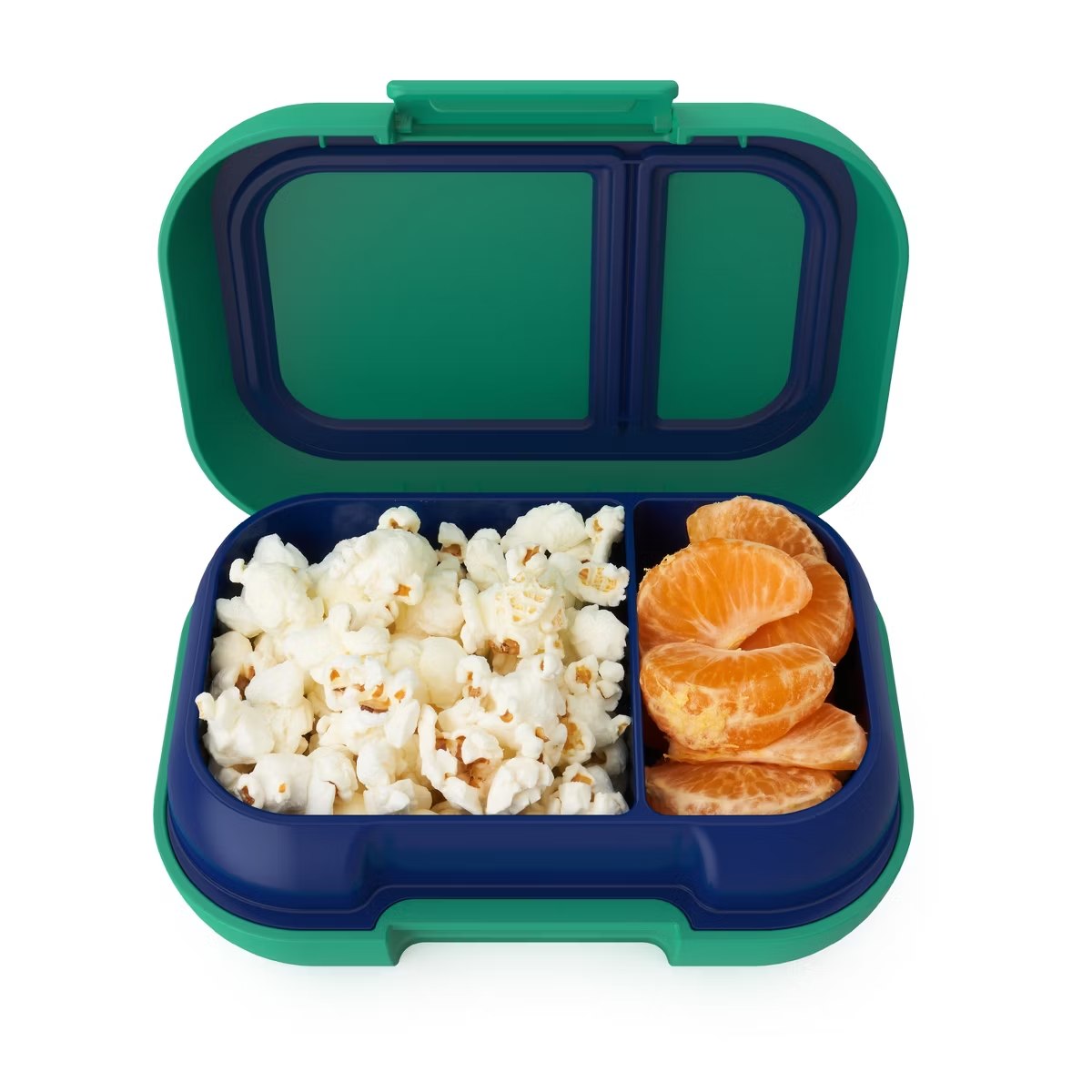 Target - Bentgo Kids' Snack Leak-proof Storage Container Green/Navy: Bento Lunch Box for Kids, Dishwasher-Safe, Ages 3+
