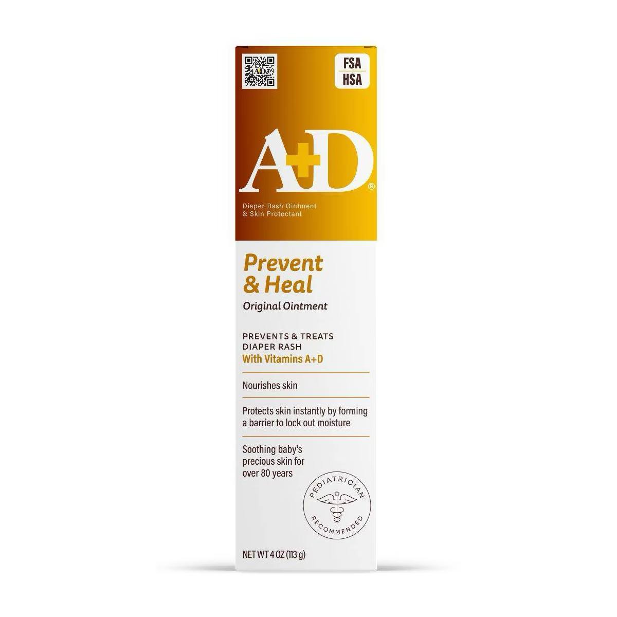 Target- A+D Baby Diaper Rash Ointment, Baby Protectant with Vitamins A and D - 4oz