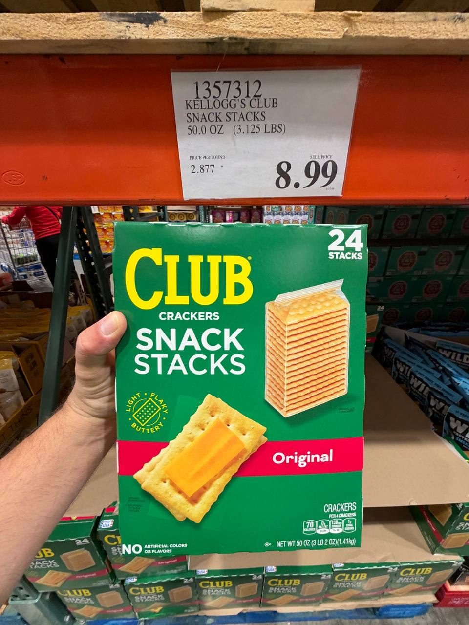 Costco - Club Crackers Snack Stacks