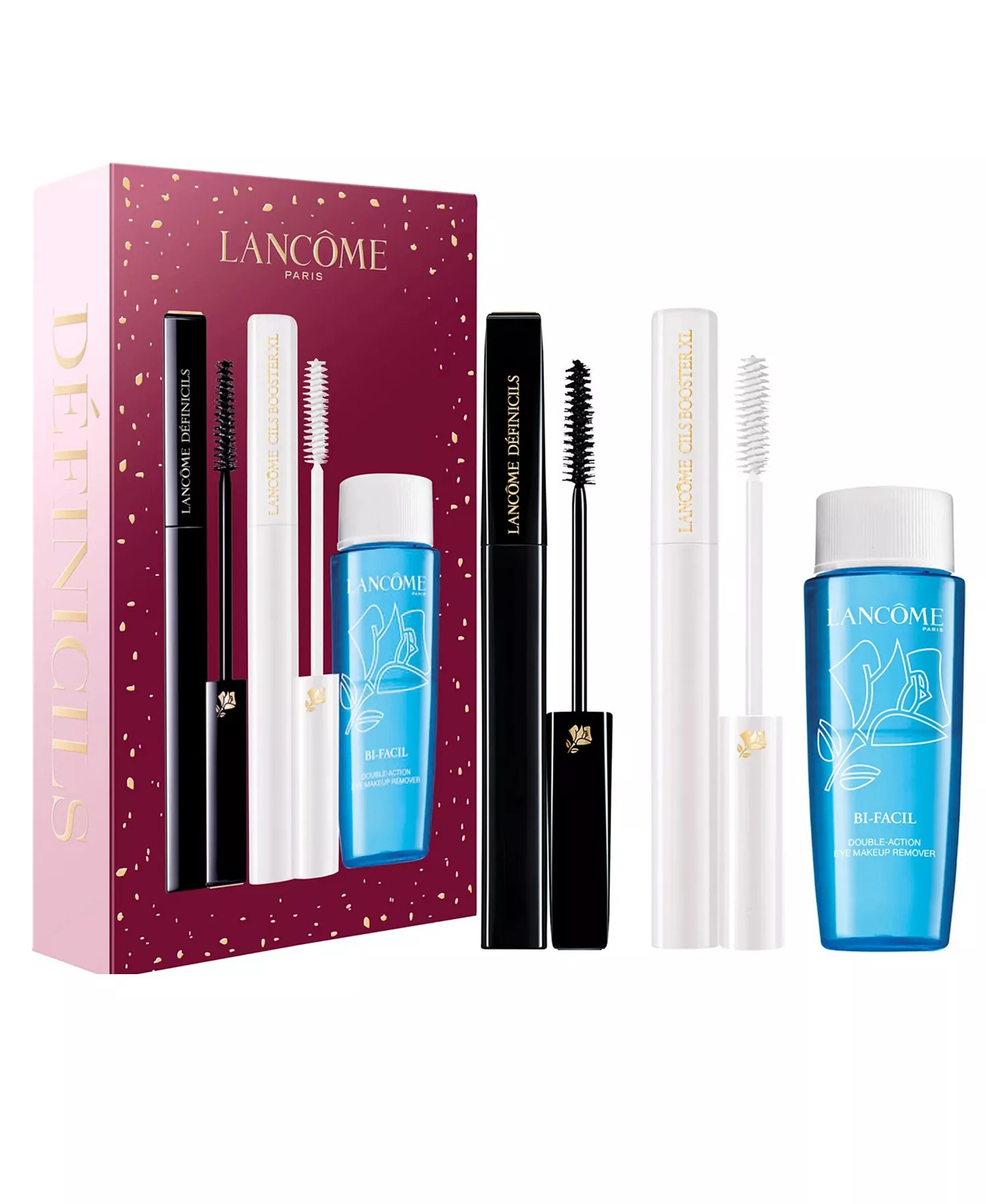 Macy's - Lancôme 3-Piece Définicils Mascara, Cils Booster Mascara Primer & Bi-Facil Eye Makeup Remover Set
