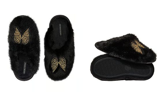 VS - Luxe Plush Closed-Toe Slippers