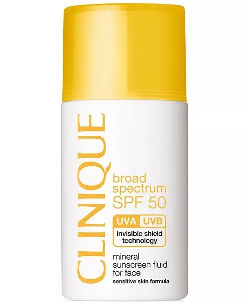 Macy's - Clinique Broad Spectrum SPF 50 Mineral Sunscreen Fluid For Face, 1 oz.