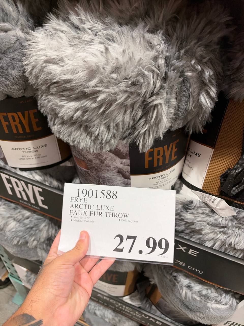 Costco- Fur Throw