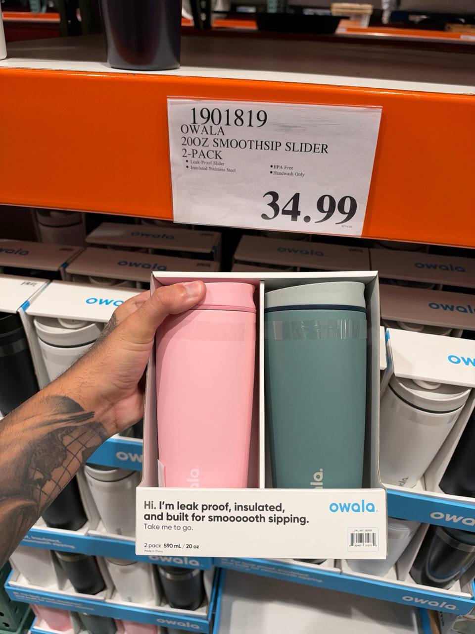 Costco - Owala Smoothsip Slider