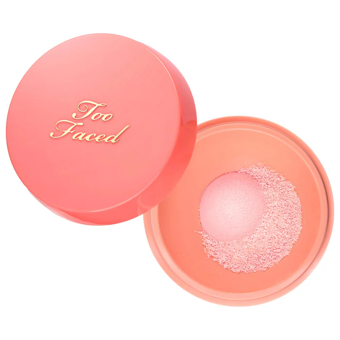 sephora - Too Faced  Peach Perfector Blurring Loose Setting Powder- Color Peachy Pink