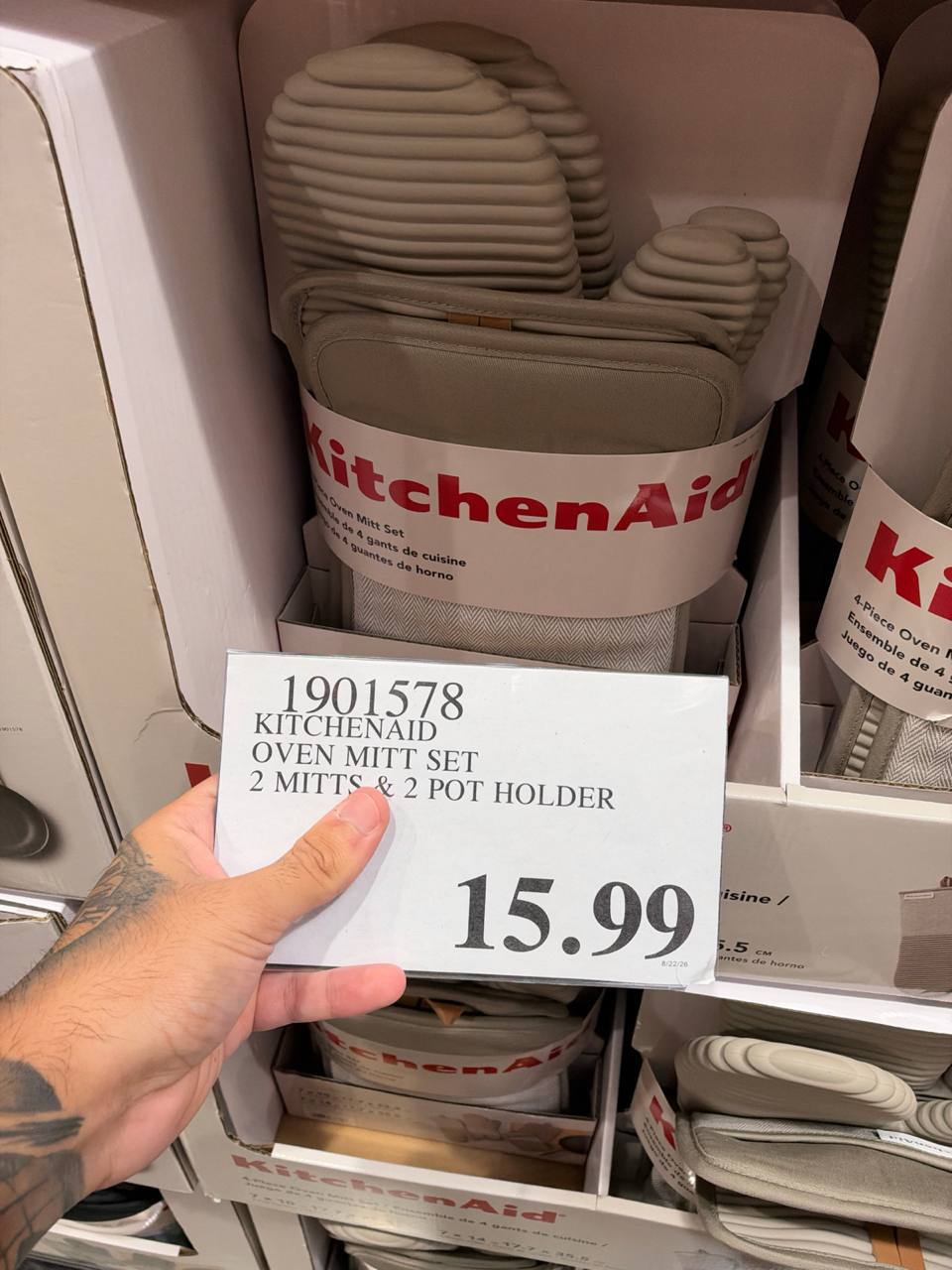 Costco- Kitchen Aid Oven Mitt Set