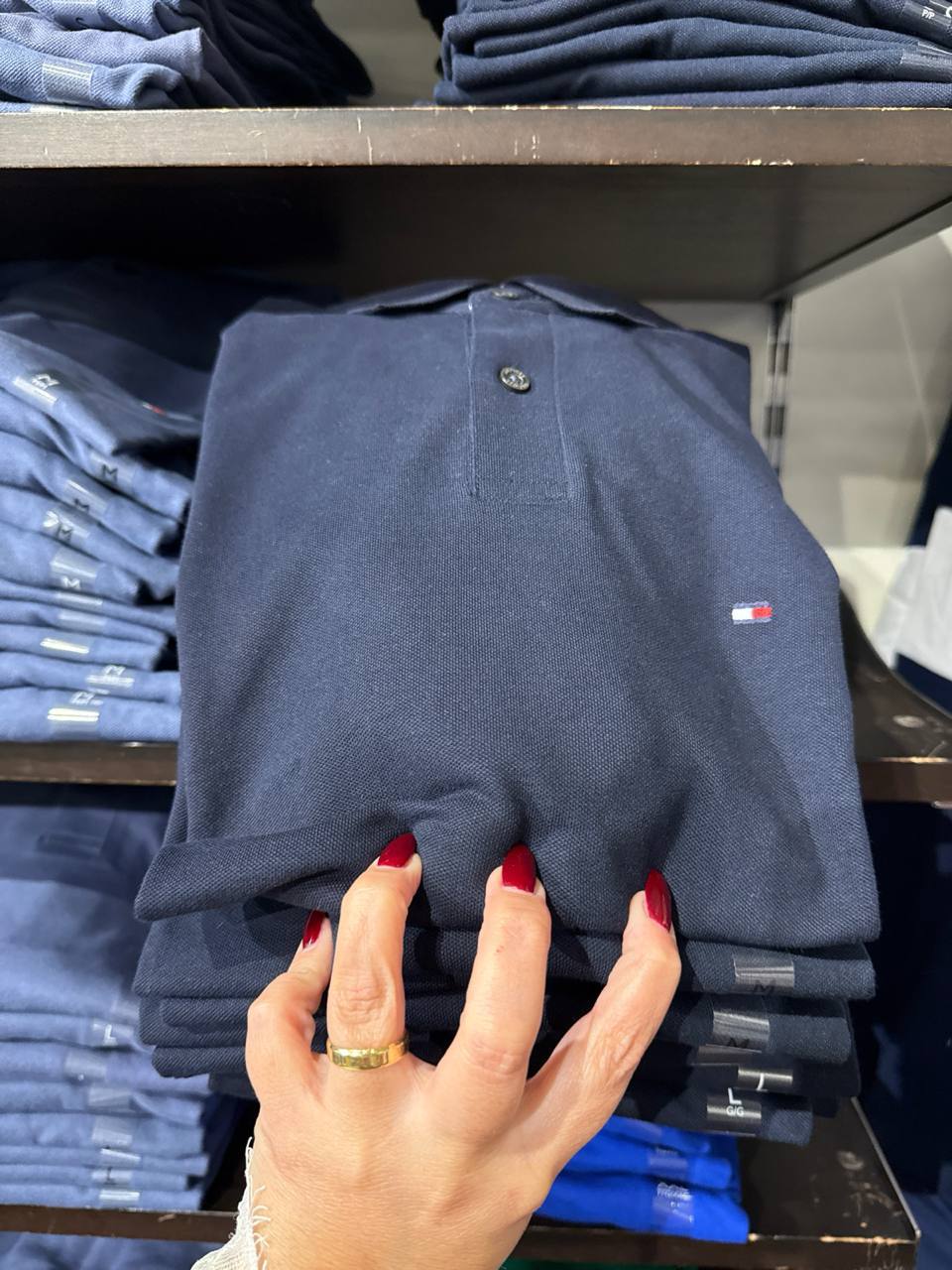 Tommy Masc- Camiseta Polo Regular Fit
