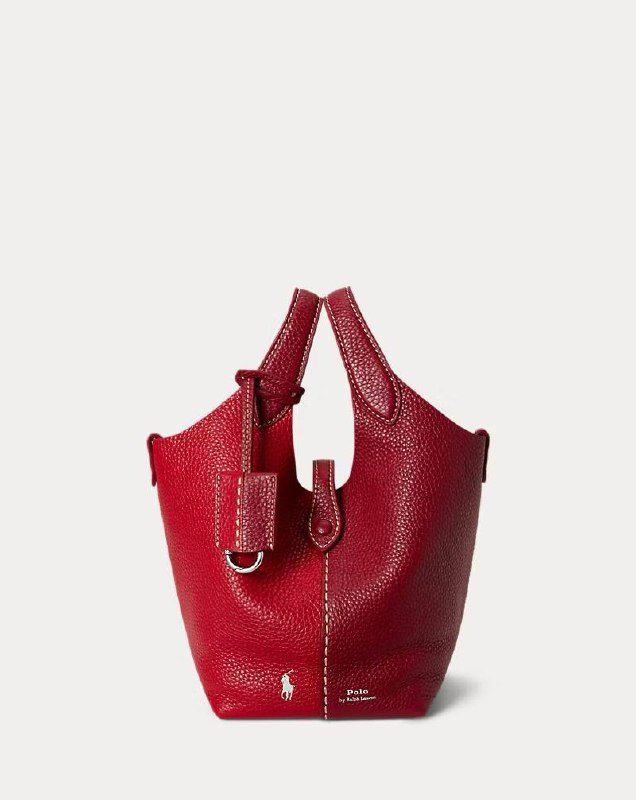 PRL Fem- Polo Play Leather Small Tote & Crossbody