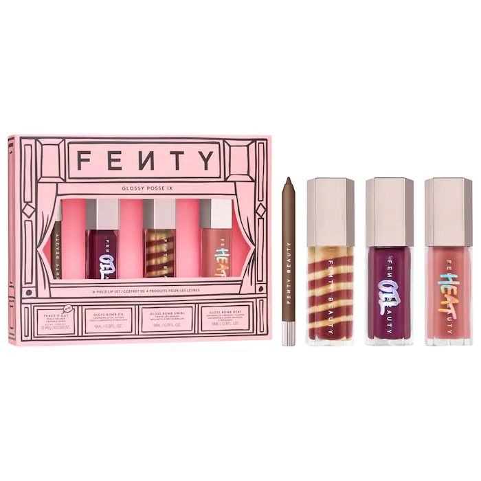 Sephora - Fenty Beauty by Rihanna  Glossy Posse IX 4-Piece Lip Makeup Gift Set